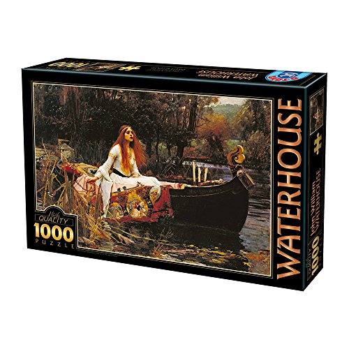 D-TOYS 1 pcs Puzzle 1000 Waterhouse The Lady of Shalott von D-TOYS