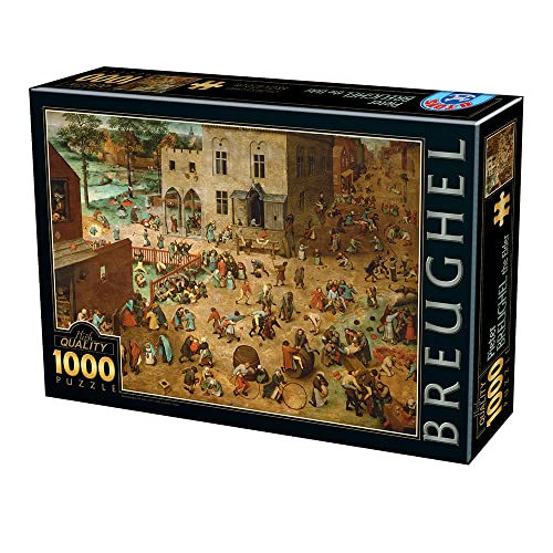 D-Toys Puzzle 5947502875857/BR 06 Puzzle 1000 pcs Breughel The Elder Children's Games, Multicolor von D-Toys Puzzle
