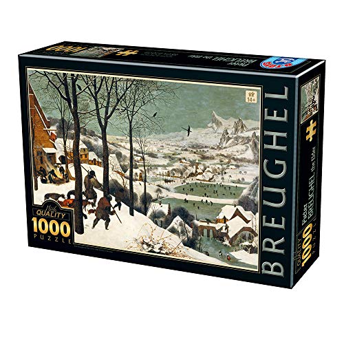 D-Toys Puzzle 76878 D-Toys Art Puzzle 1000 pcs Pieter Breughel Elder Hunters in The Snow, Multicolor von D-Toys Puzzle