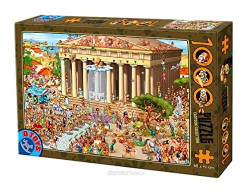 D-TOYS 4 Puzzle 1000 pcs Cartoon Parthenon, Multicolor D-TOYS 4 Puzzle 1000 pcs Cartoon Parthenon, Multicolor von D-Toys
