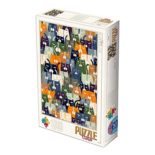 D-Toys Puzzle 5947502876847 D-Toys Art Puzzle 1000 Kurti Andrea Cats, Multicolor D-Toys Puzzle 5947502876847 D-Toys Art Puzzle 1000 Kurti Andrea Cats, Multicolor von D-Toys