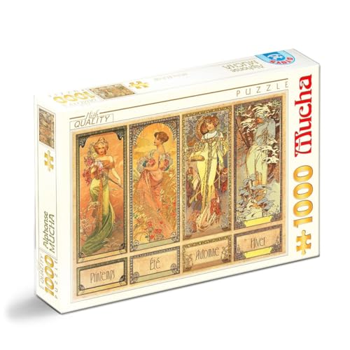 D-Toys Puzzle Alphonse Mucha - Seasons 2, 1000 Teile D-Toys Puzzle Alphonse Mucha - Seasons 2, 1000 Teile von D-Toys