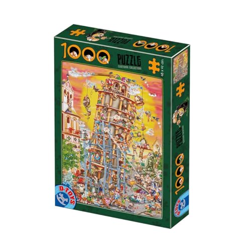 D-Toys Puzzle Cartoon Collection - Tower of Pisa 1000 Teile D-Toys Puzzle Cartoon Collection - Tower of Pisa 1000 Teile von D-Toys