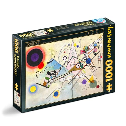 D-Toys Puzzle Wassily Kandinsky - Composition 8 1000 Teile D-Toys Puzzle Wassily Kandinsky - Composition 8 1000 Teile von D-Toys