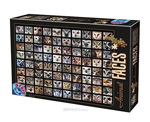 Unbekannt 74331FA01 Puzzle 1000 Teile - Collage - Eulen Unbekannt 74331FA01 Puzzle 1000 Teile - Collage - Eulen von D-Toys