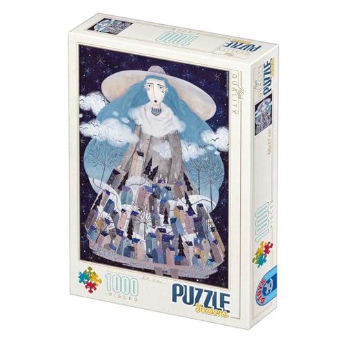 Unbekannt 74669-KA04 D-Toys Puzzle 1000 Teile-Andrea Kürti-Winter, Multicolor Unbekannt 74669-KA04 D-Toys Puzzle 1000 Teile-Andrea Kürti-Winter, Multicolor von D-Toys