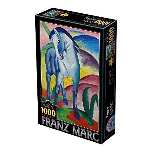 Unbekannt Puzzle 1000 Teile - Marc Franz: Blaues Pferd I Unbekannt Puzzle 1000 Teile - Marc Franz: Blaues Pferd I von D-Toys