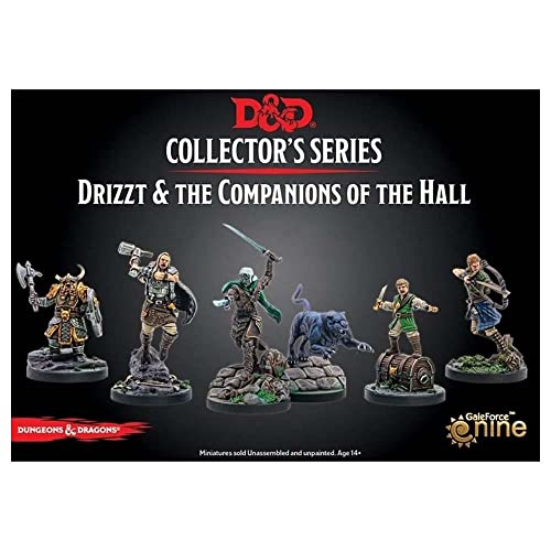 Gale Force Nine GF971089 Dungeons & Dragons: The Legend of Drizzt - Companions of the Hall (6 Figuren) von Gale Force Nine