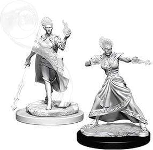 D&D Nolzur's Marvelous Miniatures - Fire Genasi Female Wizard von Dungeons & Dragons