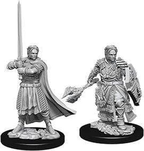 WizKids WZK73672 D&D Nolzurs Marvelous Unpainted Miniatures: Wave 8: Human Male Cleric dungeons_&_dragons Zubehör, Nicht bemalt von WizKids