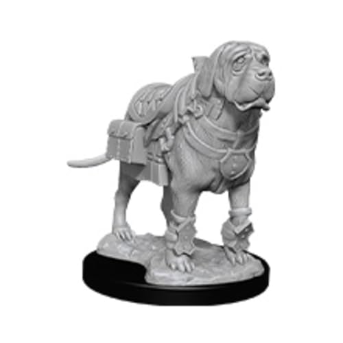 D&D WZK90017 Nolzur's Marvelous Wave 11 - Unpainted Miniatures - Mastif & Shadow Mastif von Dungeons & Dragons