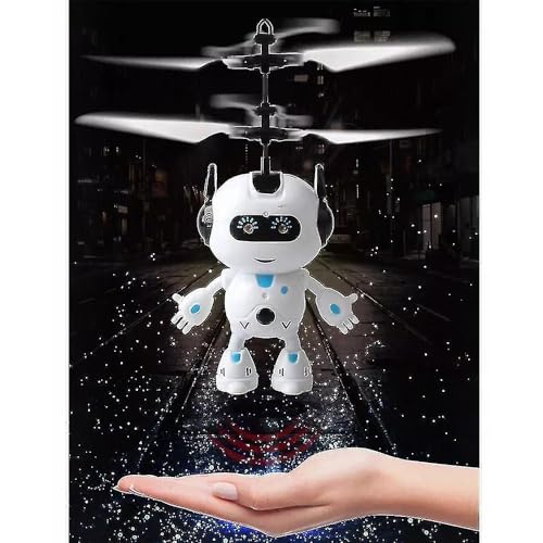 D&I Fliegender Roboter Hubschrauber Spielzeug ferngesteuert Sensoren Kinderspielzeug Jungen und Mädchen von D&I