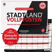 DENKRIESEN - STADT LAND VOLLPFOSTEN® - Eintracht Frankfurt EDITION - "Wenn der Kopf richtig funktioniert, ist er das dritte Bein." - A4 von D&R DENKRIESEN GmbH