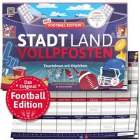 DENKRIESEN - STADT LAND VOLLPFOSTEN® - FOOTBALL EDITION - Touchdown mit Köpfchen. - A4 von D&R DENKRIESEN GmbH