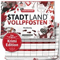 Denkriesen - Stadt Land Vollpfosten® - Crime Edition "mordslustig." - A4 von D&R DENKRIESEN GmbH