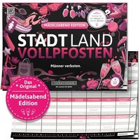 Denkriesen - Stadt Land Vollpfosten® - Mädelsabend Edition "männer Verboten." - A4 von D&R DENKRIESEN GmbH
