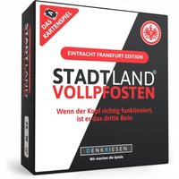 STADT LAND VOLLPFOSTEN® – Das Kartenspiel - Eintracht Frankfurt EDITION - Wenn der Kopf richtig funktioniert, ist er das dritte Bein. von D&R DENKRIESEN GmbH