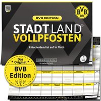 DENKRIESEN - STADT LAND VOLLPFOSTEN® - BVB EDITION - "Entscheidend ist auf'm Platz." - A4 von D&R Denkriesen GmbH