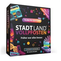 DENKRIESEN - STADT LAND VOLLPFOSTEN® - Das Kartenspiel - 70/80/90 EDITION - "Früher war alles besser." von D&R Denkriesen GmbH