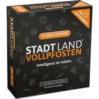 DENKRIESEN - STADT LAND VOLLPFOSTEN® - Das Kartenspiel - CLASSIC EDITION "Intelligenz ist relativ" von D&R Denkriesen GmbH