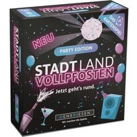 DENKRIESEN - STADT LAND VOLLPFOSTEN® - Das Kartenspiel - PARTY EDITION "Jetzt geht's rund." von D&R Denkriesen GmbH