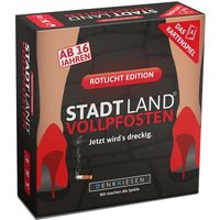DENKRIESEN - STADT LAND VOLLPFOSTEN® - Das Kartenspiel - ROTLICHT EDITION "Jetzt wird's dreckig." von D&R Denkriesen GmbH