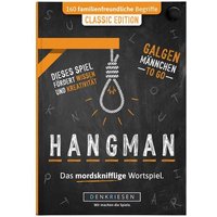 Denkriesen - Hangman® - Classic Edition "galgenmännchen To Go" von D&R Denkriesen GmbH