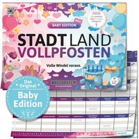 Denkriesen - Stadt Land Vollpfosten® - Baby Edition - "volle Windel Voraus." - A4 von D&R Denkriesen GmbH