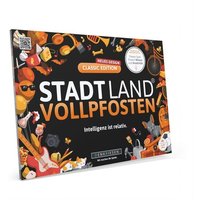 Denkriesen - Stadt Land Vollpfosten® - Classic Edition - "intelligenz ist Relativ." - A4 von D&R Denkriesen GmbH