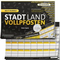 Denkriesen - Stadt Land Vollpfosten® Do It Yourself Edition – "Dein Spiel." von D&R Denkriesen GmbH
