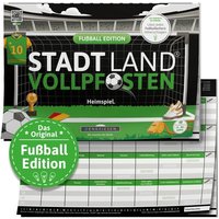Denkriesen - Stadt Land Vollpfosten® - Fußball Edition - "heimspiel." - A4 von D&R Denkriesen GmbH