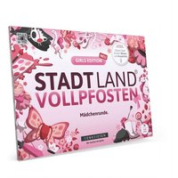 Denkriesen - Stadt Land Vollpfosten® - Girls Edition "mädchenrunde." - A4 von D&R Denkriesen GmbH
