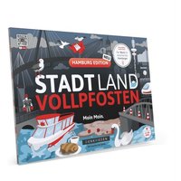 Denkriesen - Stadt Land Vollpfosten® - Hamburg Edition - "moin Moin." - A4 von D&R Denkriesen GmbH