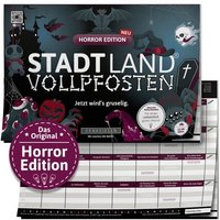 Denkriesen - Stadt Land Vollpfosten® - Horror Edition - "jetzt Wird's Gruselig." - A4 von D&R Denkriesen GmbH