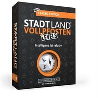 Denkriesen - Stadt Land Vollpfosten® - Levels - Classic Edition - "intelligenz ist Relativ" von D&R Denkriesen GmbH