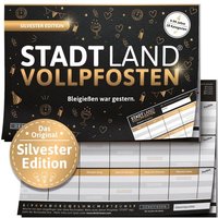 Denkriesen - Stadt Land Vollpfosten® - Silvester Edition - "bleigießen War Gestern." von D&R Denkriesen GmbH