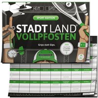 Denkriesen - Stadt Land Vollpfosten® - Sport Edition "grips Statt Gips." - A4 von D&R Denkriesen GmbH