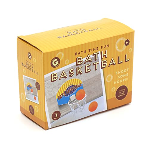 Bath Time or Table Top Ultimate Basketball Hoops Target Game, Unique Gift Idea for Basketball Fans that Adults and Kids Will Love, Includes Mini Basketball and 3 Ping Pong Balls (Bath Time Basketball) von D.A.Y. Republic