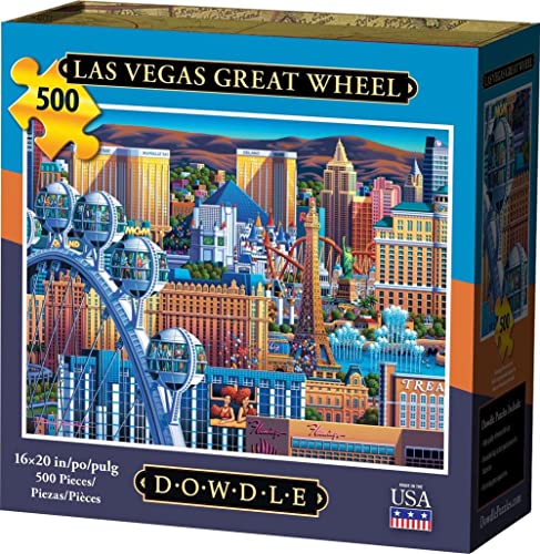 Dowdle Puzzle – Las Vegas Great Wheel – 500 Teile Dowdle Puzzle – Las Vegas Great Wheel – 500 Teile von D·O·W·D·L·E