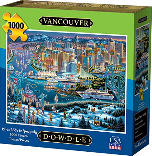 Jigsaw Puzzle - Vancouver 1000 Pc By Dowdle Folk Art by Dowdle Folk Art Jigsaw Puzzle - Vancouver 1000 Pc By Dowdle Folk Art by Dowdle Folk Art von D·O·W·D·L·E