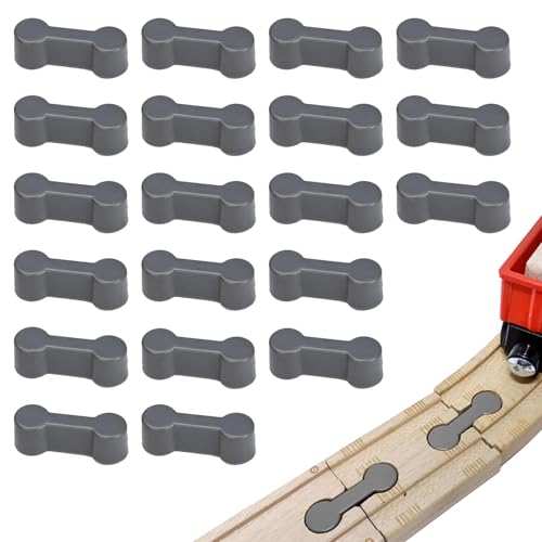 20 Stück Holzschienen Adapter Verbinder,Schienen Verbindungsstücke,Holzeisenbahn,Gleisverbinder,Holzeisenbahn Schienen,Holzschienen Für BAU Von Holzeisenbahnen Und Brücken Bietet 20 Stück Holzschienen Adapter Verbinder,Schienen Verbindungsstücke,Holzeisenbahn,Gleisverbinder,Holzeisenbahn Schienen,Holzschienen Für BAU Von Holzeisenbahnen Und Brücken Bietet von DAAIZIII