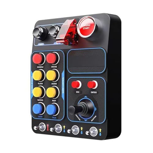 CB1 Programmierbares Button Controller Race Emulator Cental Control Box Realistische Rennsimulation Und Immersives Spiel Renner Emulator Controller CB1 Programmierbares Button Controller Race Emulator Cental Control Box Realistische Rennsimulation Und Immersives Spiel Renner Emulator Controller von DABAIXIONG