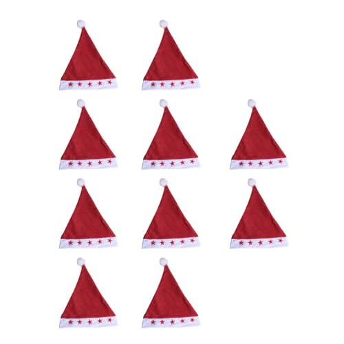 DABAIXIONG 10 Pcs Farbe Wechseln Leuchtend Santa Glühen Sternhut Mit Blinkenden Lichtern Für Die Weihnachtsfeier DABAIXIONG 10 Pcs Farbe Wechseln Leuchtend Santa Glühen Sternhut Mit Blinkenden Lichtern Für Die Weihnachtsfeier von DABAIXIONG