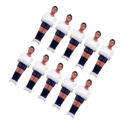 DABAIXIONG 10pcs Hart Plastik Fußball Foosball Man Tisch Jungen Fußballspieler Plastik Kleine Fußballmänner Foosball Ersatzspieler DABAIXIONG 10pcs Hart Plastik Fußball Foosball Man Tisch Jungen Fußballspieler Plastik Kleine Fußballmänner Foosball Ersatzspieler von DABAIXIONG
