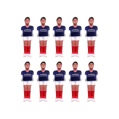 DABAIXIONG 10pcs Hart Plastik Fußball Foosball Man Tisch Jungen Fußballspieler Plastik Kleine Fußballmänner Foosball Ersatzspieler DABAIXIONG 10pcs Hart Plastik Fußball Foosball Man Tisch Jungen Fußballspieler Plastik Kleine Fußballmänner Foosball Ersatzspieler von DABAIXIONG