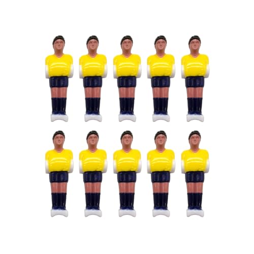 DABAIXIONG 10pcs Hart Plastik Fußball Foosball Man Tisch Jungen Fußballspieler Plastik Kleine Fußballmänner Foosball Ersatzspieler DABAIXIONG 10pcs Hart Plastik Fußball Foosball Man Tisch Jungen Fußballspieler Plastik Kleine Fußballmänner Foosball Ersatzspieler von DABAIXIONG