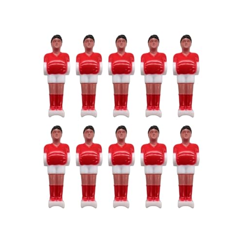 DABAIXIONG 10pcs Hart Plastik Fußball Foosball Man Tisch Jungen Fußballspieler Plastik Kleine Fußballmänner Foosball Ersatzspieler DABAIXIONG 10pcs Hart Plastik Fußball Foosball Man Tisch Jungen Fußballspieler Plastik Kleine Fußballmänner Foosball Ersatzspieler von DABAIXIONG