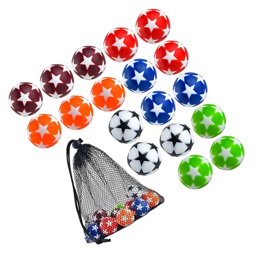 DABAIXIONG 18pcs Offizielle Tabletop Game Bälle 32mm Tischfußball Foosballs Ersatzkugeln Kleine Tischbälle Bälle Accessoire DABAIXIONG 18pcs Offizielle Tabletop Game Bälle 32mm Tischfußball Foosballs Ersatzkugeln Kleine Tischbälle Bälle Accessoire von DABAIXIONG