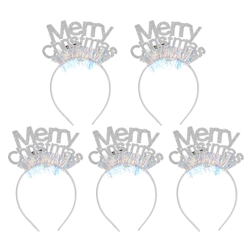 DABAIXIONG 5pcs Funkelnde Stirnband Für Weihnachtsfeier Glühend Haarband Festliches Kopfstück Stylisches Accessoire Für Familienversammlungen DABAIXIONG 5pcs Funkelnde Stirnband Für Weihnachtsfeier Glühend Haarband Festliches Kopfstück Stylisches Accessoire Für Familienversammlungen von DABAIXIONG