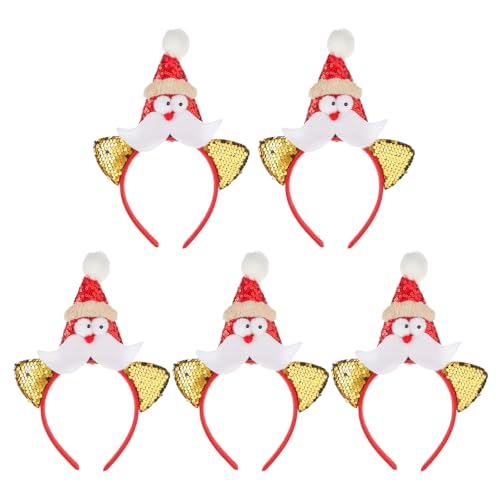 DABAIXIONG 5pcs Funkelnde Stirnband Für Weihnachtsfeier Glühend Haarband Festliches Kopfstück Stylisches Accessoire Für Familienversammlungen DABAIXIONG 5pcs Funkelnde Stirnband Für Weihnachtsfeier Glühend Haarband Festliches Kopfstück Stylisches Accessoire Für Familienversammlungen von DABAIXIONG